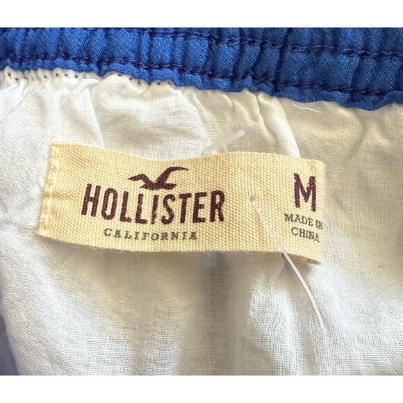NWT Hollister Blue White Striped Lined Mini Skirt Sz M - Picture 5 of 9